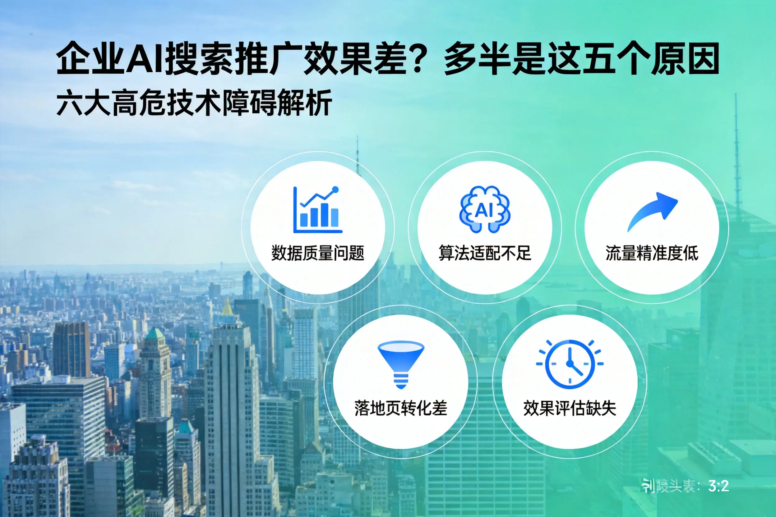渭城企业AI搜索推广效果差？多半是这五个原因